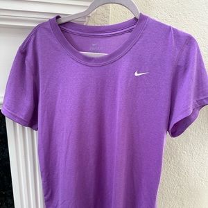 Nike Dri Fit purple workout shirt XL